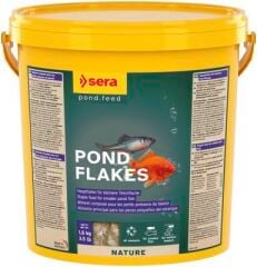 Sera Pond Flakes - 2 Kg)Kova Balık Yemi