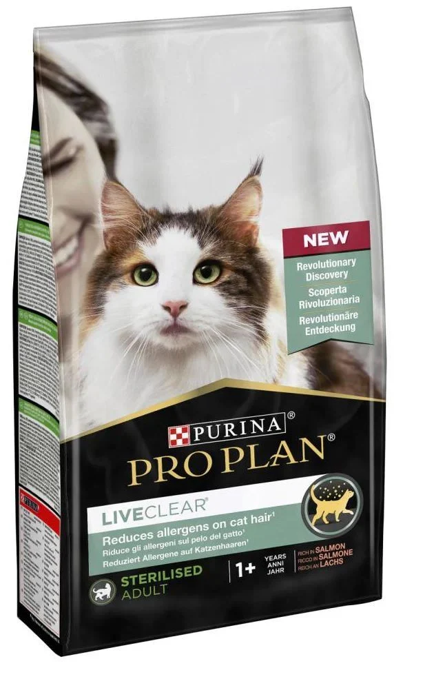 PRO PLAN LIVE CLEAR KISIR YETİŞKİN SOMONLU KEDİ MAMASI 1,4 KG