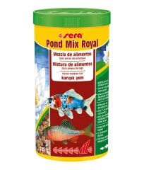 Sera Pond Mix Royal - 1000 Ml / 180 Gr. Kutu Balık Yemi