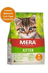 Mera Tavuklu Yavru Kedi Maması Paketten Bölme 1 Kg
