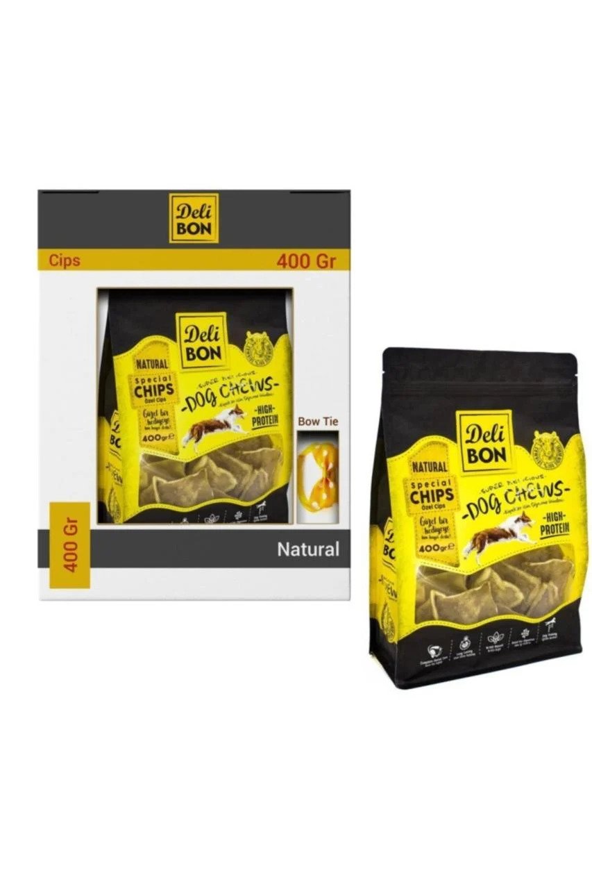 DELİBON ÖZEL CİPS 400GR KÖPEK ÖDÜLÜ