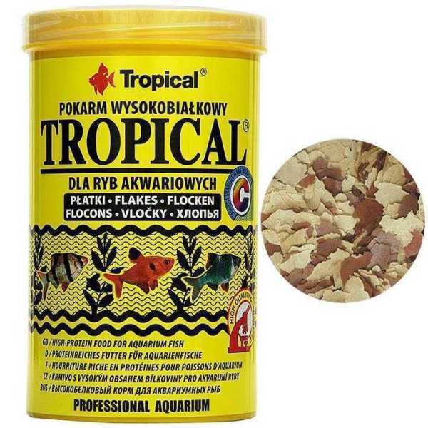 Tropical 1000ml/200g Kutu Balık Yemi