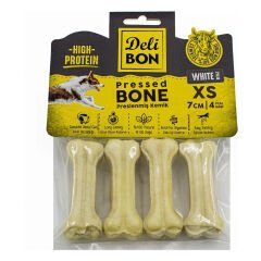 Delibon Preslenmiş Kemik Xs 7Cm 50Adet Köpek Ödülü