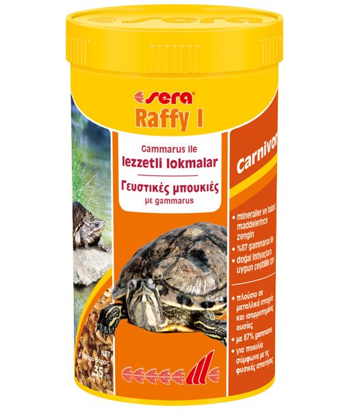 Sera Raffy I (Gammarus) - 250 Ml / 35 Gr. Kutu Sürüngen Yemi