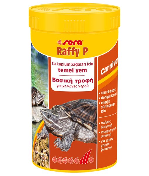 Sera Raffy P - 250 Ml / 37 Gr. Kutu Kaplumbağa Yemi
