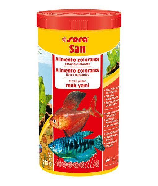 Sera San - 1000 Ml Kutu Balık Yemi