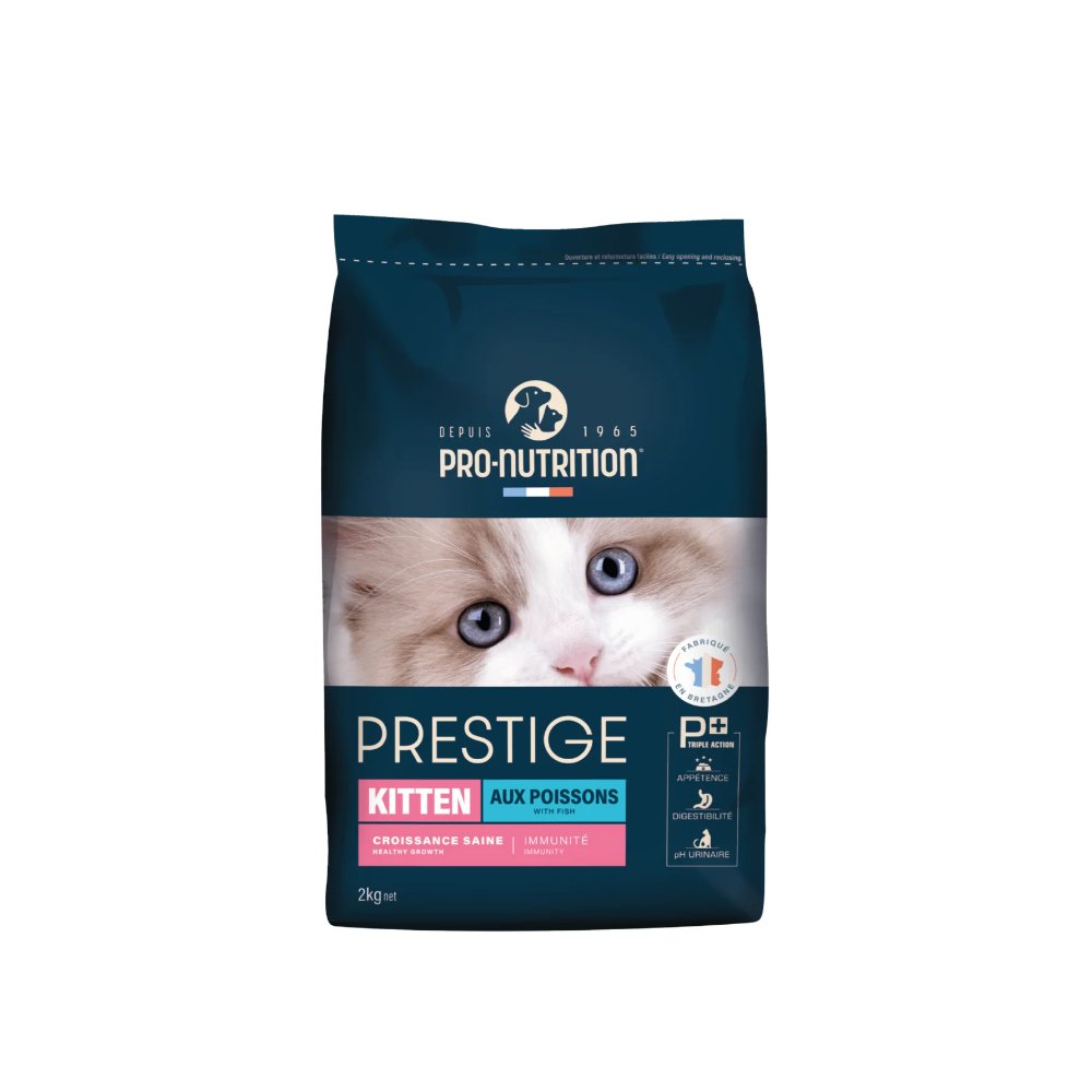 PRO NUTRITION PRESTIGE YAVRU BALIKLI 2 KG KEDİ MAMASI