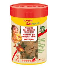 Sera San Nature - 100 Ml / 22 Gr. Kutu Balık Yemi
