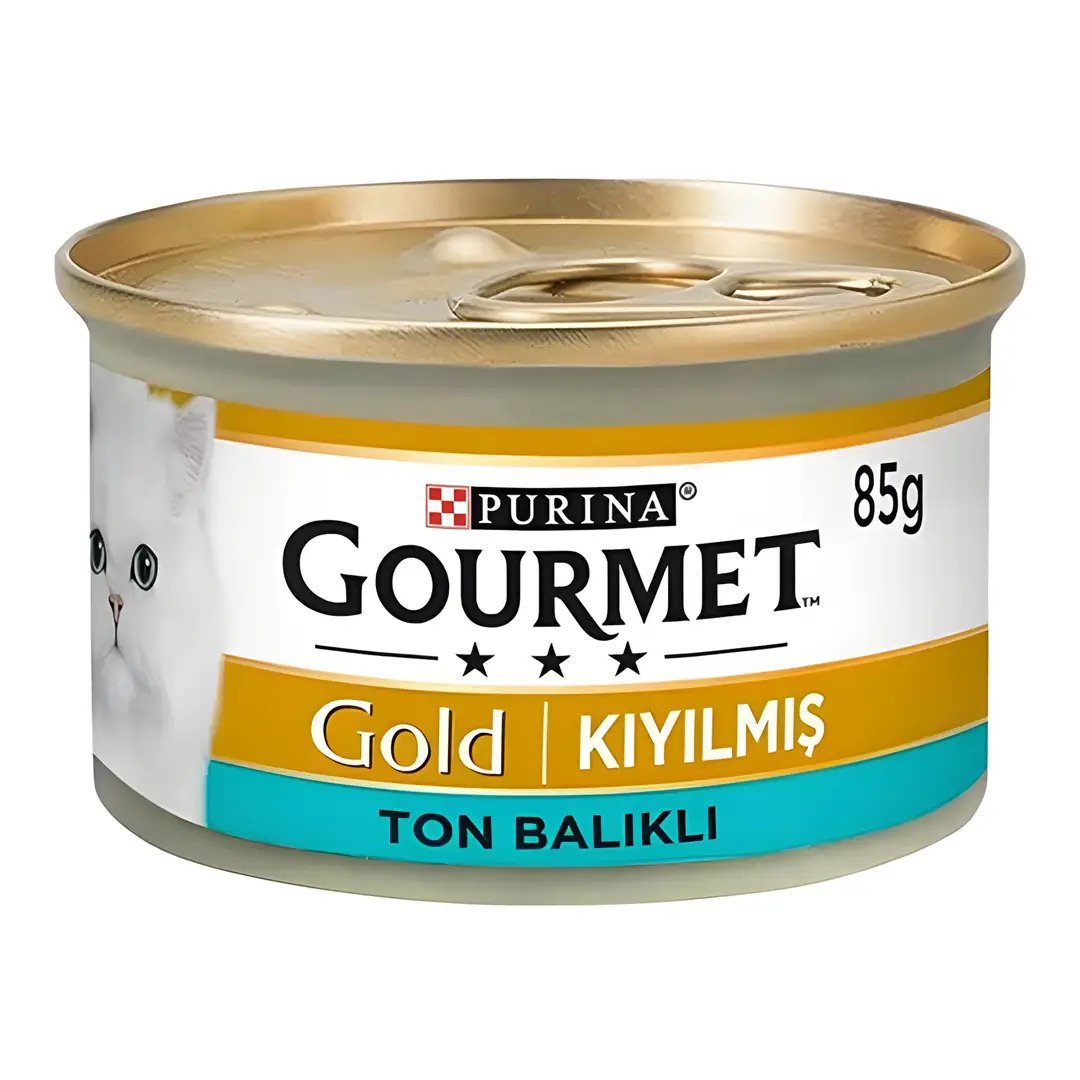 Purina Gourmet Kıyılmış Ton Balıklı Kedi Konservesi 85 Gr