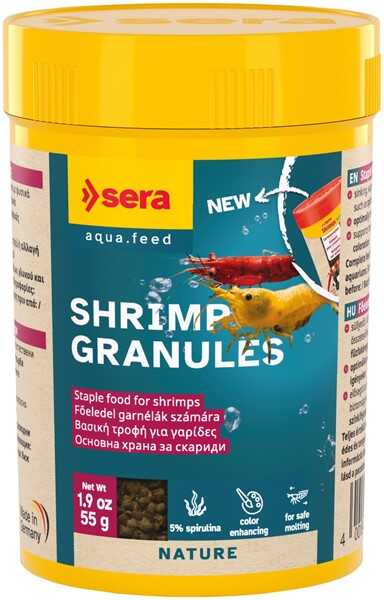 SERA SHRİMPS NATURAL 100 ML / 55 GR. KUTU KARİDES YEMİ