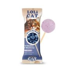 Eurogold Lolicat Fd Kedi Ödülü Yaban Mersinli 1,5 Gr Lolipop