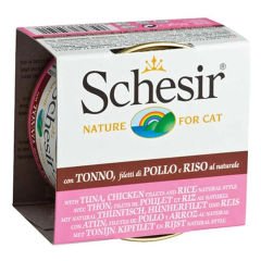 SCHESİR TON BALIĞI, TAVUKLU VE PİRİNÇLİ 85 GR KONSERVE