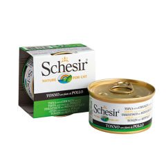 SCHESİR TON BALIĞI VE TAVUKLU KEDİ YAŞ MAMA 85GR