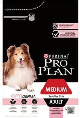 Pro Plan Medium Sensitive Skin Somonlu Ve Pirinçli Yetişkin Orta Irk Köpek Maması 3Kg