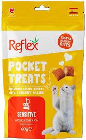 Reflex Pocket Treats Sensitive Kedi Ödülü 60 Gr