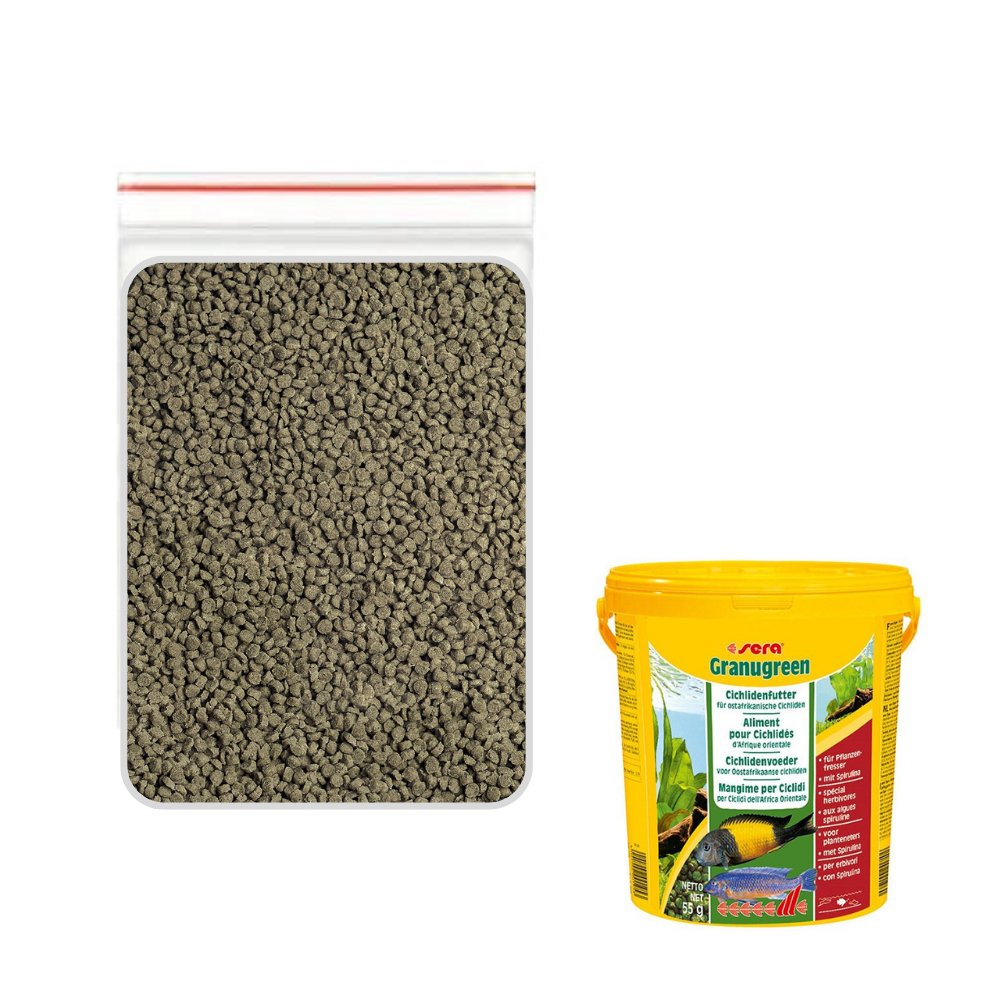 SERA GRANUGREEN 100GR.  BALIK YEMİ (AÇIK)