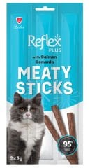 Reflex Plus Somonlu Çubuk Yetişkin Kedi Ödül 3*5G