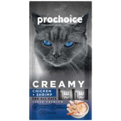 Prochoıce Creamy Chıcken&Shrımp 60G 4X15
