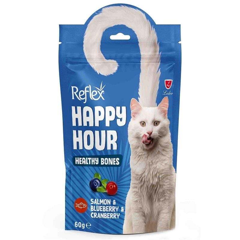 Reflex Happy Hour Kemik Destekleyici Kedi Ödül Maması 60Gr