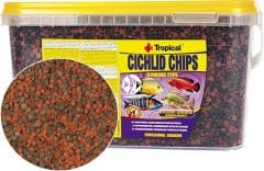 Tropical Cichlid Chips 5L/2,6Kg Kova Balık Yemi