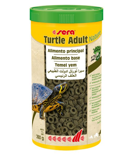 Sera Turtle adult Nature-1000 Ml / 260 Gr. Kutu Kaplumbağa Yemi