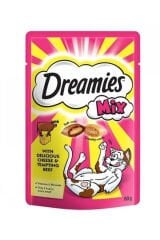 Dreamies Mix Kedi Ödül Maması Sığır Etli 60 Gr