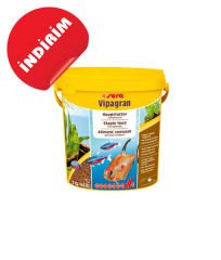 Sera VipaGran - 10 Lt (3 Kg) Kova Balık Yemi