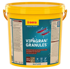 Sera VipaGran - 10 Lt (3 Kg) Kova Balık Yemi