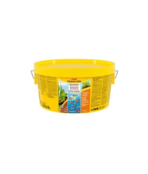 Sera VipaGran Baby - 2000 Ml (1,1 Kg) Kova Balık Yemi
