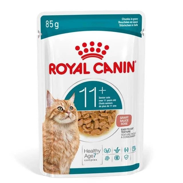 Royal Canin Healty 11+ Gravy Salsa Kedi Yaş Maması 85 Gr