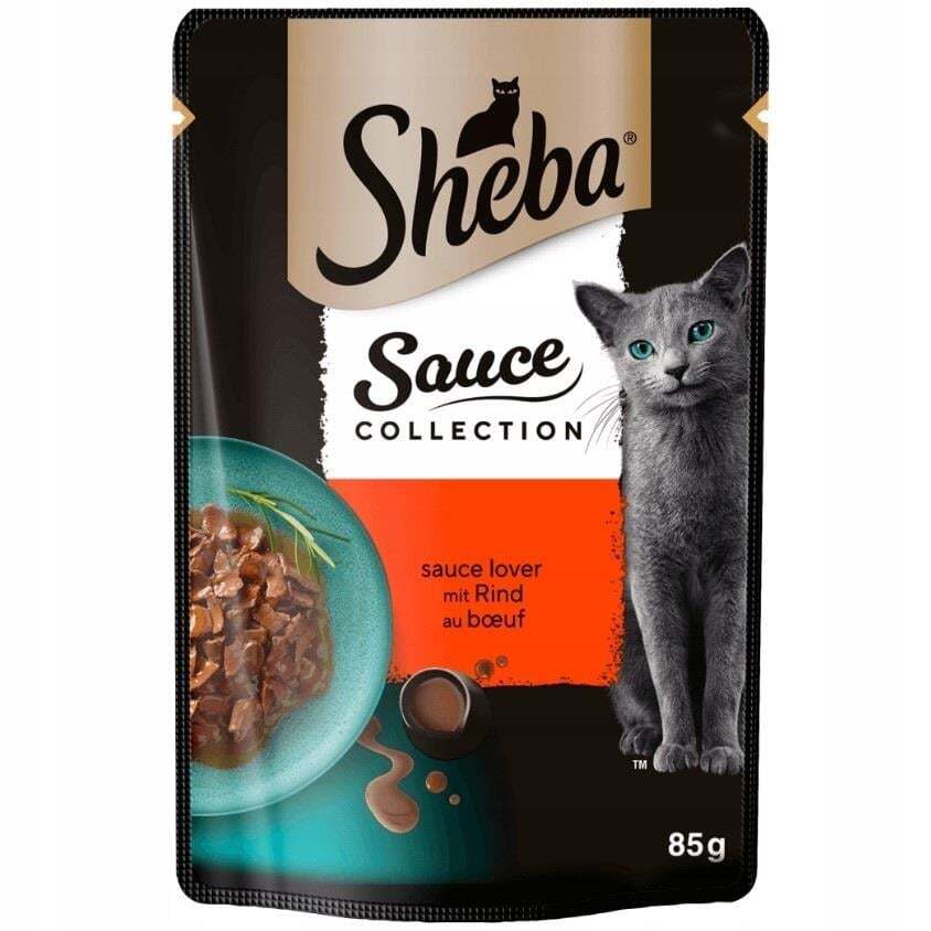 Sheba Sığır Etli Yetişkin Kedi Yaş Maması 85Gr