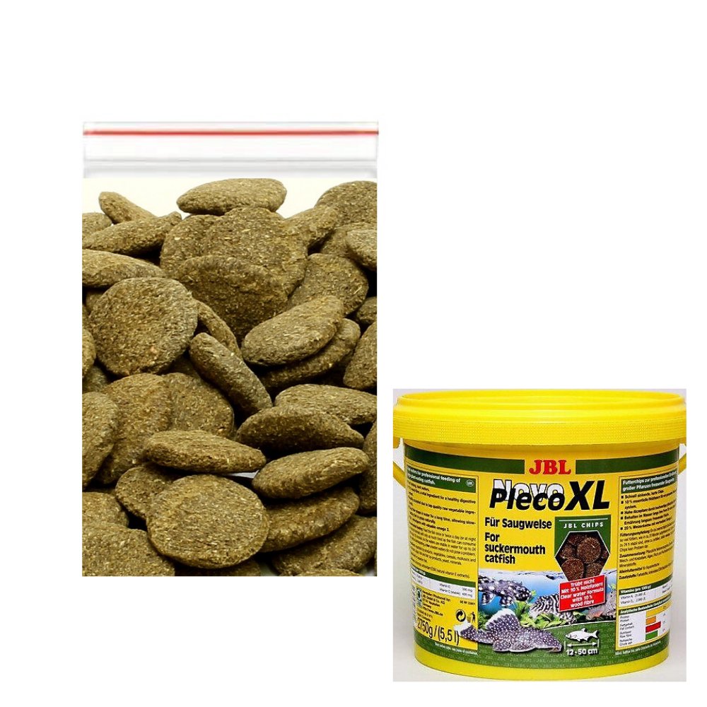 JBL NOVO PLECO XL CHİPS BALIK YEMİ 50 GR (AÇIK)