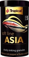 Tropical Soft Line Asıa Size S Kutu Balık Yemi 100Ml/50G