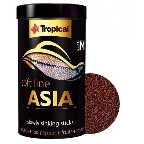 Tropical Soft Line Asıa Size M Kutu Balık Yemi 250Ml/100Gr