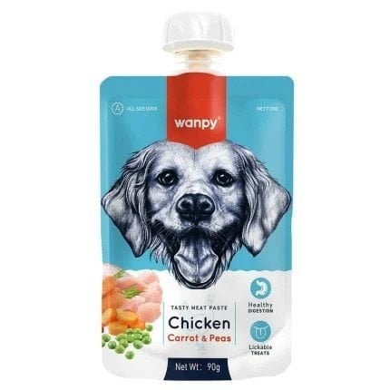 Wanpy Taze Et Ezmesi Tavuklu&Havuçlu 90 Gr Köpek Ödülü