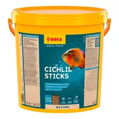 Sera Cichlid Sticks Nature 10Lt/2 Kg Kova Balık Yemi