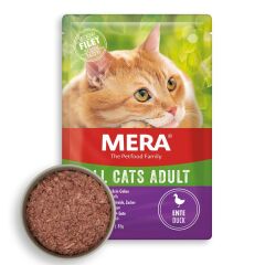 Mera Tahılsız Ördekli Pouch Kedi Konservesi 85 Gr