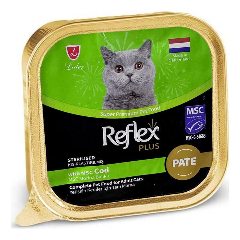 Reflex Plus Morina Balıklı Kısır Kedi Konservesi 85 Gr