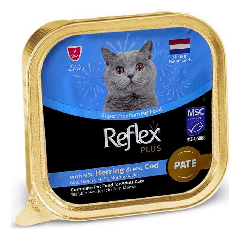 Reflex Plus Ringa Ve Morina Balıklı Yetişkin Kedi Konservesi 85 Gr