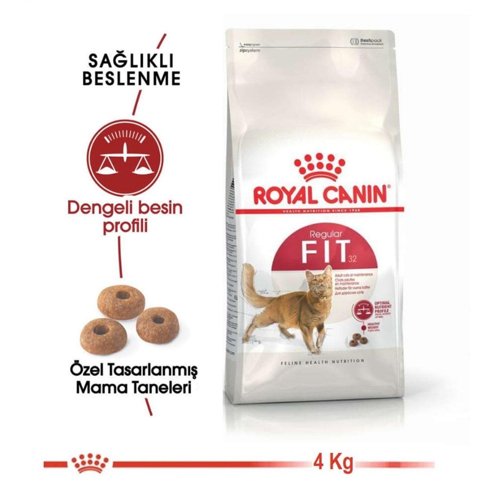 ROYAL CANİN FİT 32 KEDİ MAMASI 4 KG.