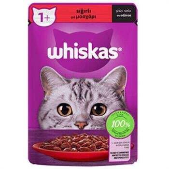 Whiskas Sığır Etli Pounch Kedi Ödülü 85 Gr