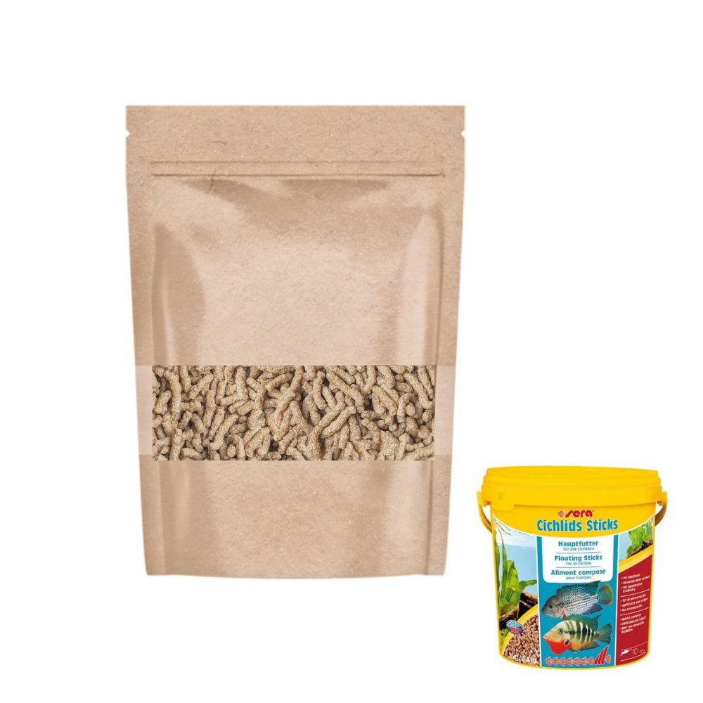 Sera Cichlids Sticks - 100Gr.  Balık Yemi (Açık)