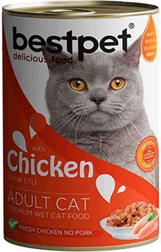 Bestpet Yetişkin Tavuklu Konserve 400 Gr