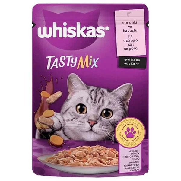 Whiskas Somonlu&Havuçlu Kedi Ödülü 85 Gr