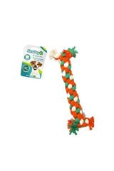 EURODOG DUMBELL DİŞ İPİ (BEYAZ-YEŞİL-TURUNCU 14 CM)