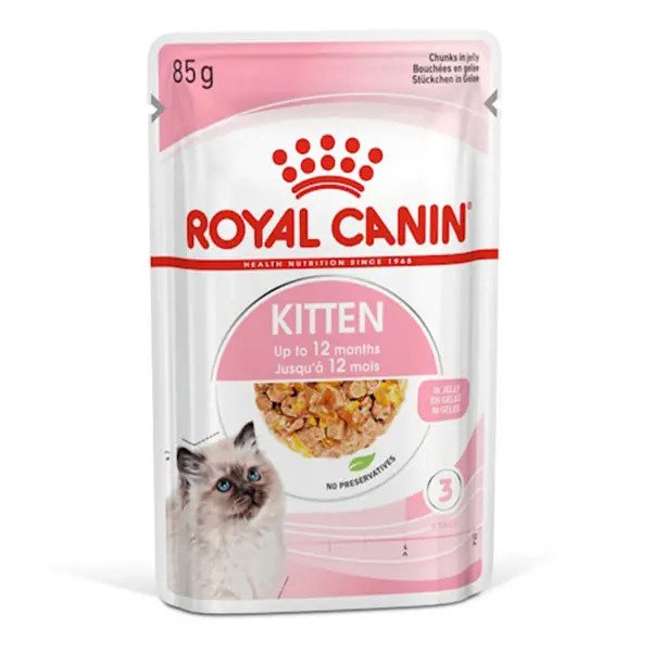 Royal Canin Kitten Jel İçinde Yavru Kedi Yaş Mama 85Gr