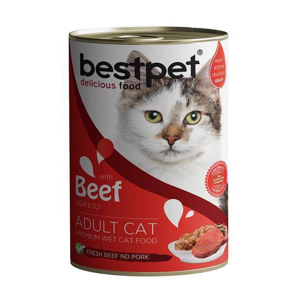 Bestpet Sığır Etli Kedi Konservesi 400 Gr