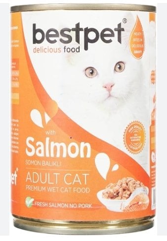 Bestpet Somonlu Kedi Konservesi 400 Gr