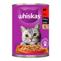 Whiskas Kedi Maması 400 G Sığır Etli Konserve