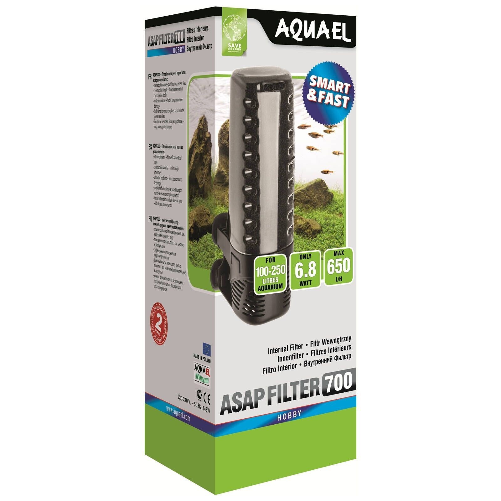 Aquael-Fılter Asap Fıltres 700